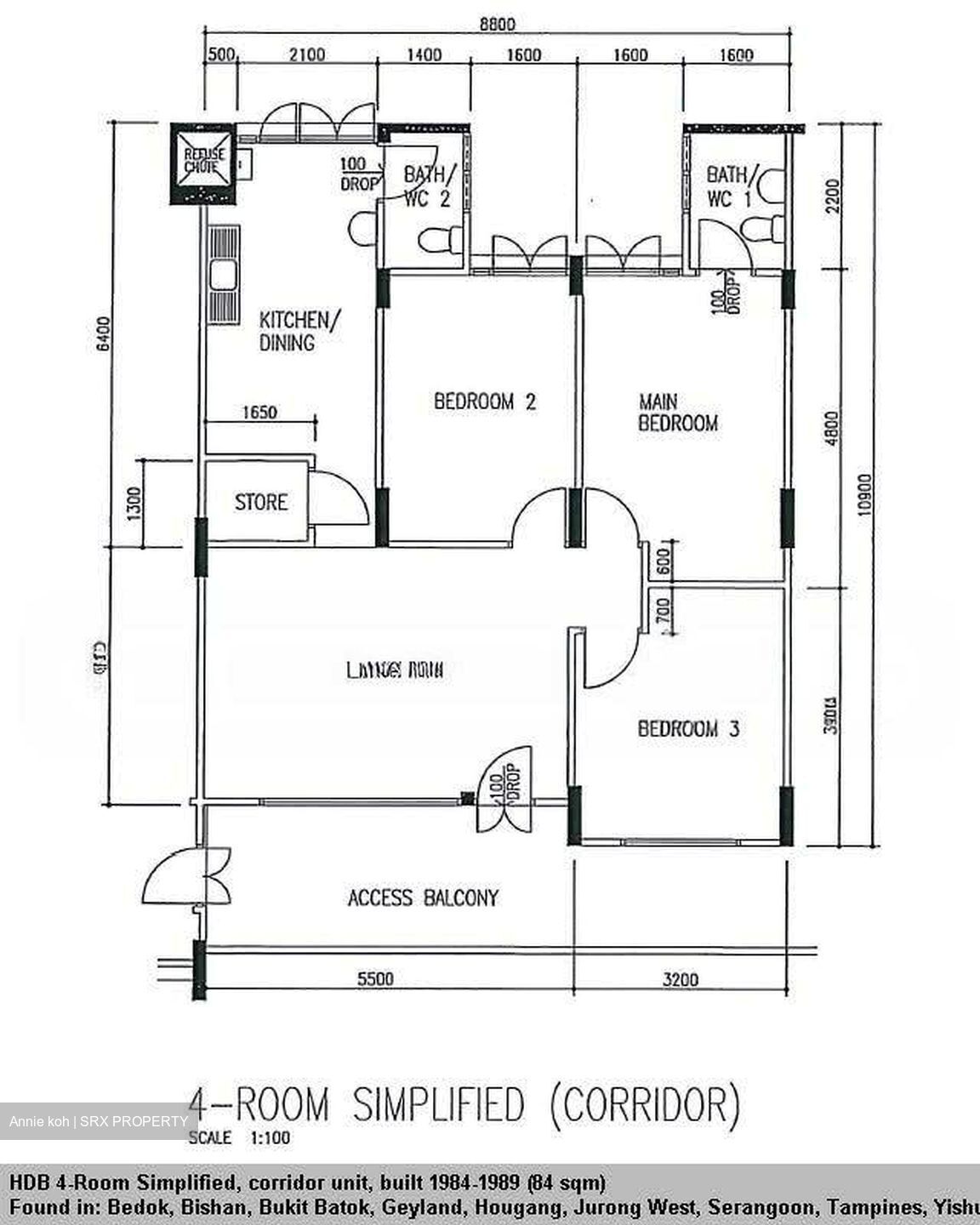 Blk 53 Lengkok Bahru (Bukit Merah), HDB 4 Rooms #551744601